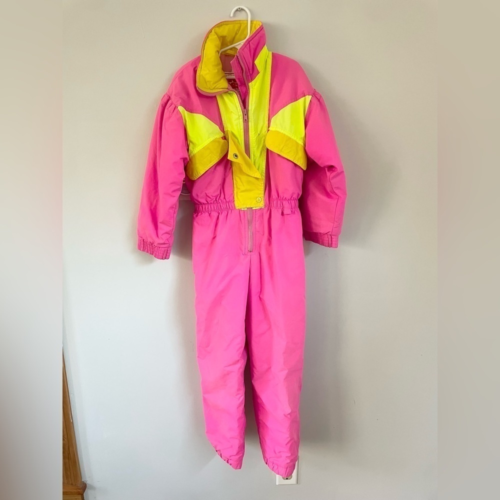 SOLD - Vintage Hot Gear Kid's Snowsuit | Size 7 - Picture 1 of 9